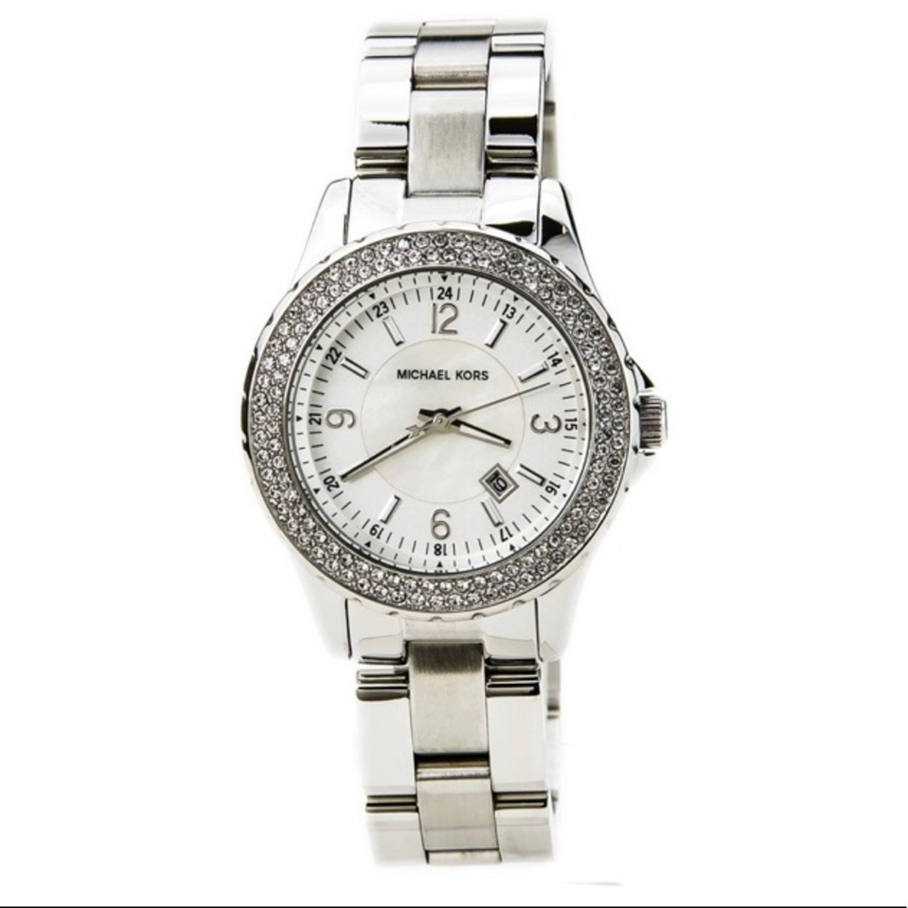 Michael Kors Madison silver watch